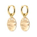 Abbaddon Meltdown Huggie Earrings 14K Gold Plated