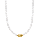 Abbaddon Pearl Bead Kette 14K Vergoldet