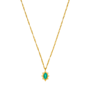Antique Bali Kette 14K Vergoldet Gold