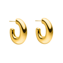 Bold Hoop Ohrringe 18K Vergoldet