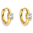 Dainty Elegance Huggie Ohrringe 14K Vergoldet