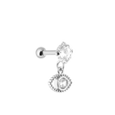 Dangle Eye Ohr Piercing Gold