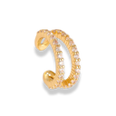 Double Line Earcuff 14K Vergoldet