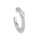 Double Stone Pave Earcuff 18K Vergoldet