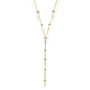 Everlasting Cross Y-Kette 14K Vergoldet