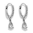 Everlasting Teardrop Huggie Hoop Ohrringe 14K Vergoldet