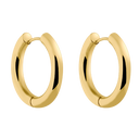 Hi-Life Bold Huggie Hoop plaqué or 14 carats