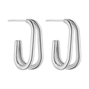 Everyday Twin Earrings 14K Gold Plated