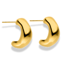 Everyday Bold Meltdown Stud Earrings 14K Gold Plated