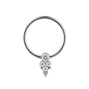 Fine majestic clicker piercing