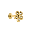 Hi Life Flower Labret Piercing