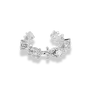 Flower Crystal Earcuff 14K Vergoldet