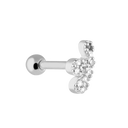 Green Snake Ear Piercing