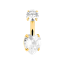 Heart Belly Piercing - Titan