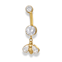 Heavenly Bee Belly Piercing - Titan
