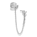 Irene Lotus Earstud Earcuff 14K Vergoldet