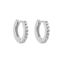 Kids Pave Huggie Ohrringe