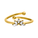 Lotus 2.0 Simple Ring 14K Vergoldet