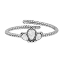 Lotus Opal Ring 14K Vergoldet