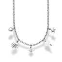 Elegance Sol Charm Kette 14K Vergoldet