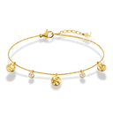 Meltdown Coin Armband 14K Vergoldet