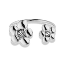 Meltdown Flower Ring 14K Vergoldet