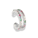 Multicolor Double Line Earcuff 14K Vergoldet