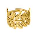 Nereya Leaf Ring 14K Gold Plated