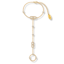 Pave Soul Handkette 14K Vergoldet