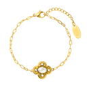 Pearl Lucky Vibes Bracelet 18K Gold Plated