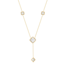 Perlmutt Lucky Leaf 2.0 Kette 14K Vergoldet