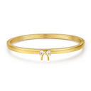 Ribbon Elegance Armreif 14K Vergoldet