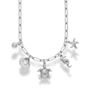 Seashore Turtle Charm Kette 14K Vergoldet