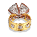 Silky Ribbon Armreif 14K Vergoldet