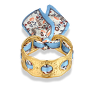 Silky Ribbon Armreif 14K Vergoldet