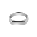 Simple Gravur Ring 18K Vergoldet