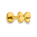 Simple Butterfly Labret Piercing - Titan