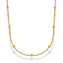 Simple Golden Ball Kette 18K Vergoldet