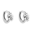 Spring Blossom Huggie Earrings 14K Gold Plated