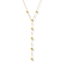 Spring Flower Y Kette 14K vergoldet