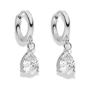 Sweet Teardrop Huggie Earrings 14K Gold Plated
