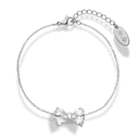 Teardrop Bow Armband 14K Vergoldet