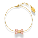 Teardrop Bow Armband 14K Vergoldet