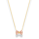 Teardrop Bow Kette 14K Vergoldet