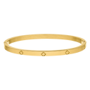 Timeless Lucky Leaf Armreif 14K Vergoldet