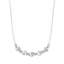 Timeless Pave Flower Necklace 18K Gold Plated