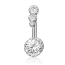 Timeless Ivanna Belly Piercing - Titan