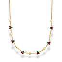 Tiny Cherry Beads Kette 14K Vergoldet