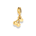 Tiny Cherry Charm 14K Vergoldet