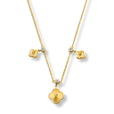 Golden Soul Lucky Leaf Kette 14K Vergoldet